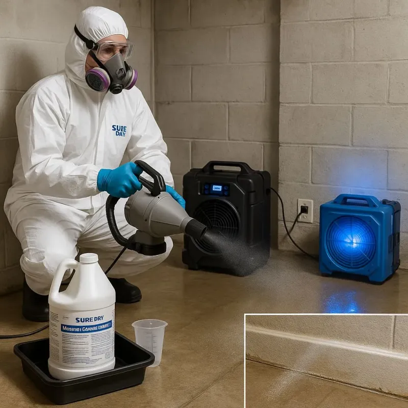 Sanitization and Odor Removal process in Essex Village, CT
